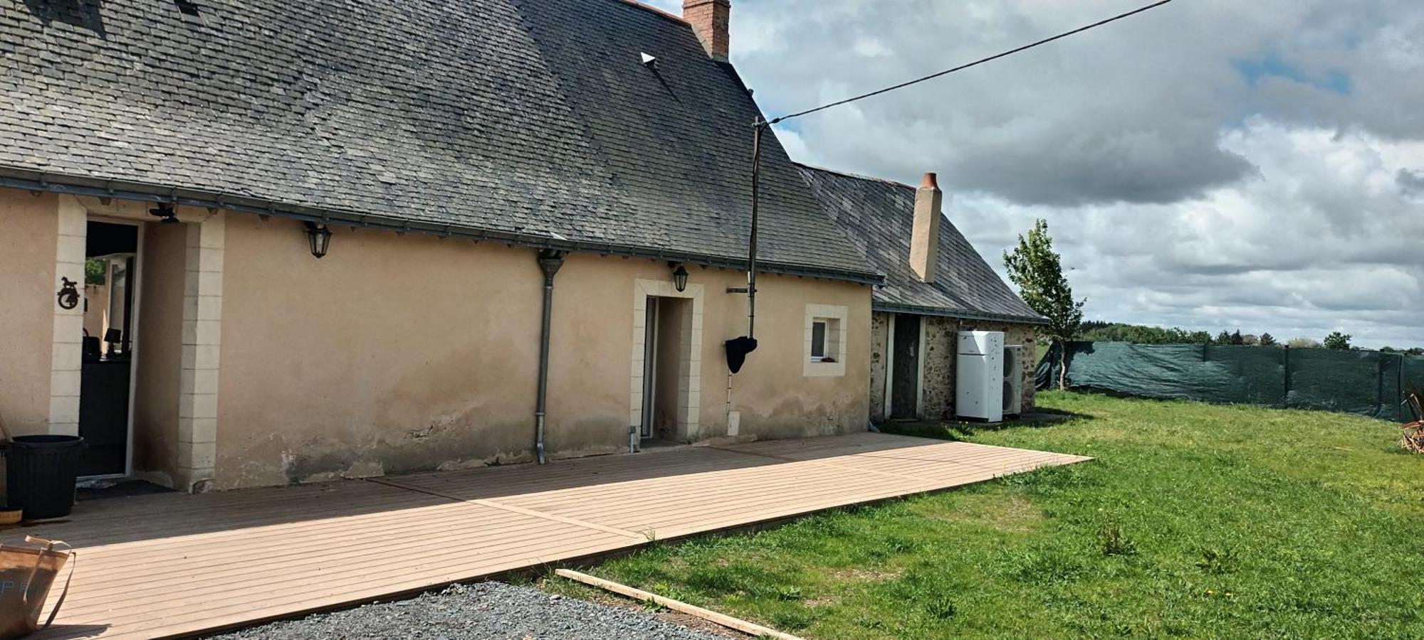 Maison De Campagne Seiches-sur-le-Loir Zewnętrze zdjęcie